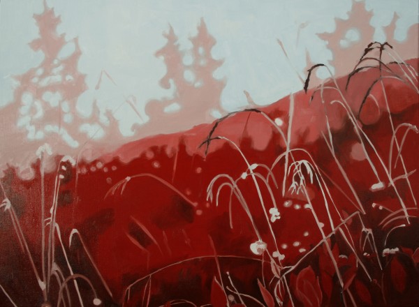 dew on grass underpainting