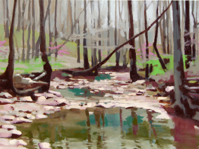 Spring Begins Plein Air Painting Abby Laux